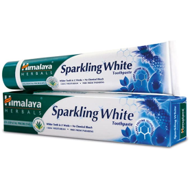 Himalaya Herbals Sparkling White Toothpaste, 80g